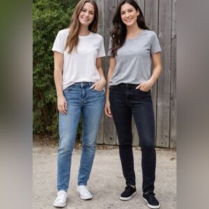 2 Pairs! AllSaints Miller & Phoenix Skinny Jeans Women’s Large & W 30 Stretch